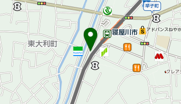 ドコモショップ 寝屋川店の地図画像