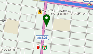 ドコモショップ 深江橋店の地図画像