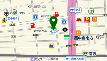 ドコモショップ 西中島店の地図画像