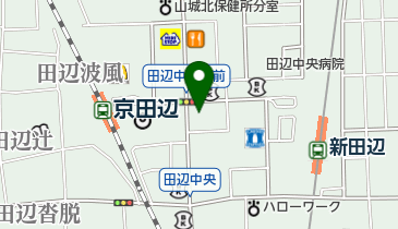 ドコモショップ 京田辺店の地図画像