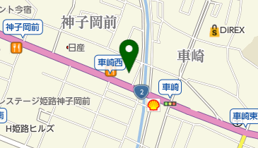 ドコモショップ 姫路西店の地図画像