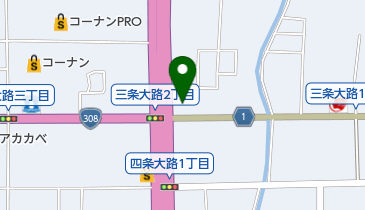 ドコモショップ 奈良中央店の地図画像