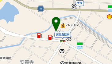 ドコモショップ 栗東店の地図画像