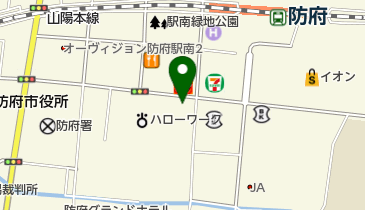 ドコモショップ 防府店の地図画像