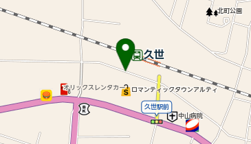 ドコモショップ 久世店の地図画像