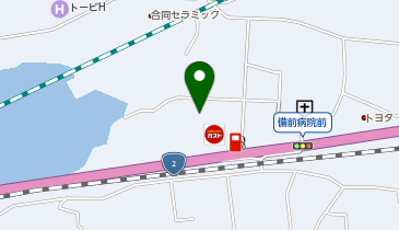 ドコモショップ 備前店の地図画像