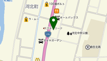 ドコモショップ 倉吉河北店の地図画像