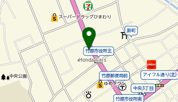 ドコモショップ 竹原店の地図画像