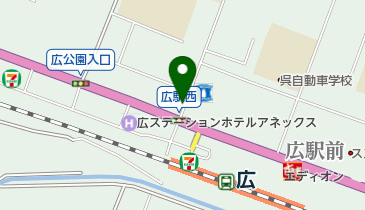 ドコモショップ 広店の地図画像