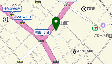 ドコモショップ 宇部店の地図画像