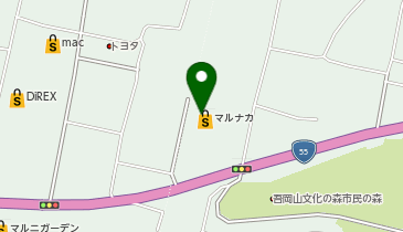 ドコモショップ マルナカ南国店の地図画像