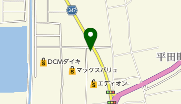 ドコモショップ 松山平田店の地図画像