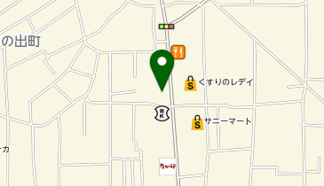 ドコモショップ 松山東店の地図画像