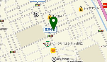 ドコモショップ 鹿児島城西店の地図画像