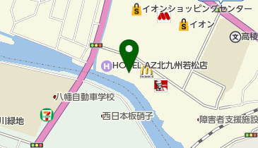 ドコモショップ 若松店の地図画像