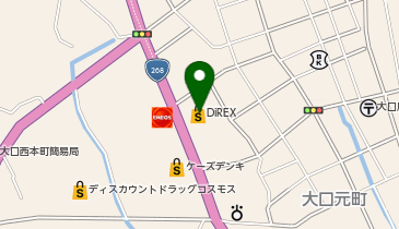 ドコモショップ 大口店の地図画像