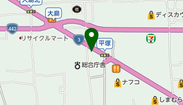 ドコモショップ 八女店の地図画像