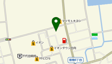 ドコモショップ イオンタウン日向店の地図画像