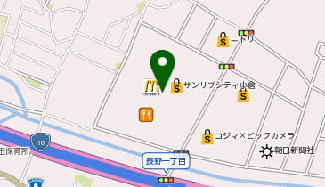 ドコモショップ サンリブシティ小倉店の地図画像