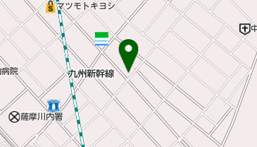 ドコモショップ 川内大小路店の地図画像