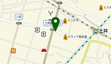 ドコモショップ 土井店の地図画像