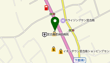 ドコモショップ イオンタウン宮古南店の地図画像