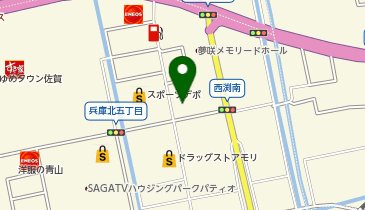 ドコモショップ 佐賀夢咲店の地図画像