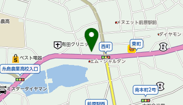 ドコモショップ 前原店の地図画像