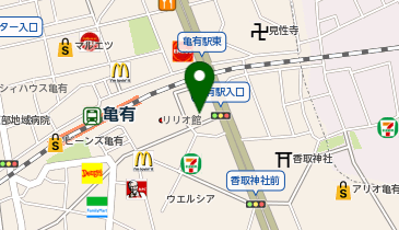 サンドラッグ 亀有駅前店の地図画像