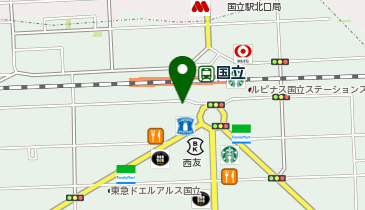 サンドラッグ 国立南口店の地図画像