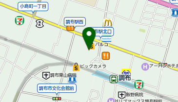 サンドラッグ 調布パルコ店の地図画像