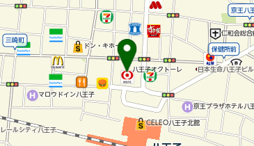 サンドラッグ 八王子オクトーレ店の地図画像
