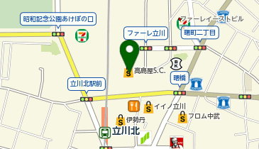 サンドラッグ 立川高島屋S.C.店の地図画像