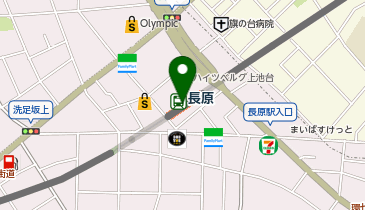 サンドラッグ 長原東急店の地図画像