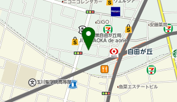 サンドラッグ 自由が丘店の地図画像