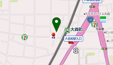 サンドラッグ 大森町駅前店の地図画像