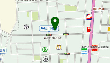 サンドラッグ 秋川店の地図画像