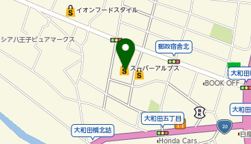 サンドラッグ フォレストモール八王子大和田薬局の地図画像