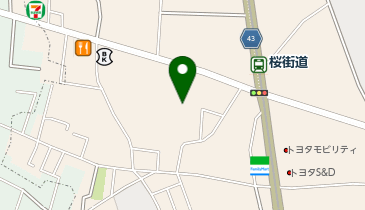 サンドラッグ 東大和桜が丘店の地図画像