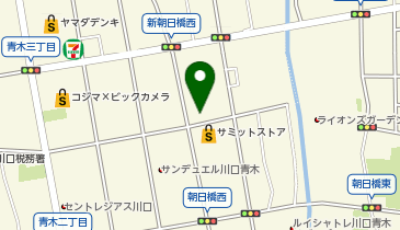 サンドラッグ 川口青木薬局の地図画像