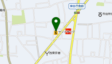 サンドラッグ 西東京泉町薬局(3月2日オープン予定)の地図画像