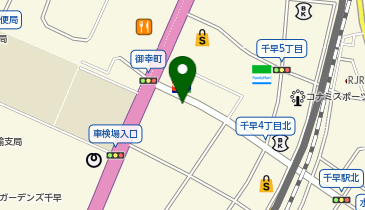 サンドラッグ 千早店の地図画像