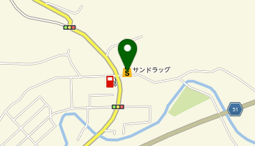 サンドラッグ 長崎上戸町店の地図画像