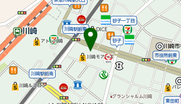 サンドラッグ 川崎銀柳街店の地図画像