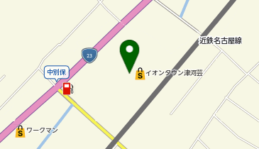 サンドラッグ 津河芸店の地図画像