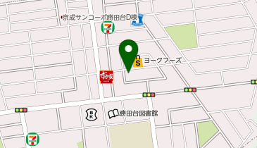 サンドラッグ 勝田台店の地図画像