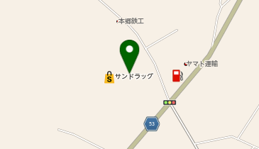 サンドラッグ 東吉田店の地図画像