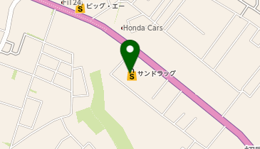 サンドラッグ 初富本町店の地図画像