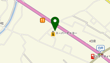 サンドラッグ 白井東店の地図画像