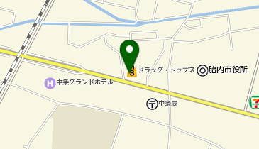サンドラッグ 胎内店の地図画像